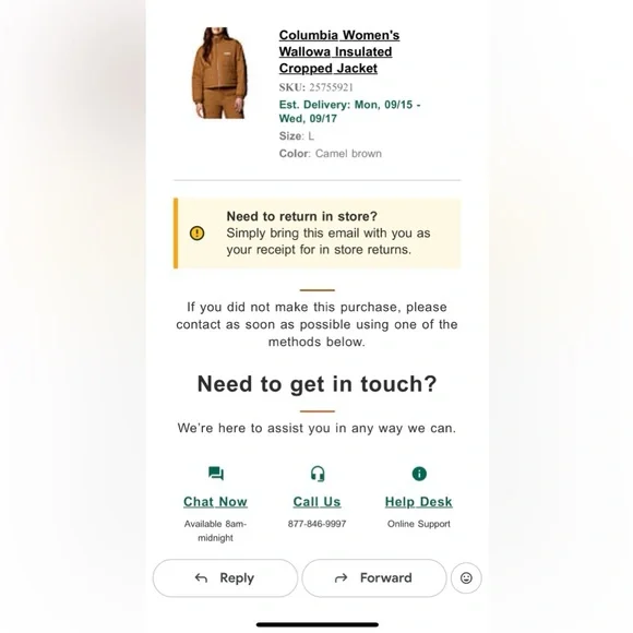 Columbia Women's Wallowa Insulated
Cropped Jacket - Picture 12 of 13